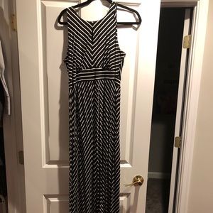 Loft maternity maxi dress